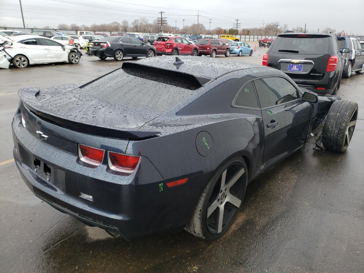 Photo 4 from auction – 2013 CHEVROLET CAMARO LS with VIN 2G1FE1E30D9171467