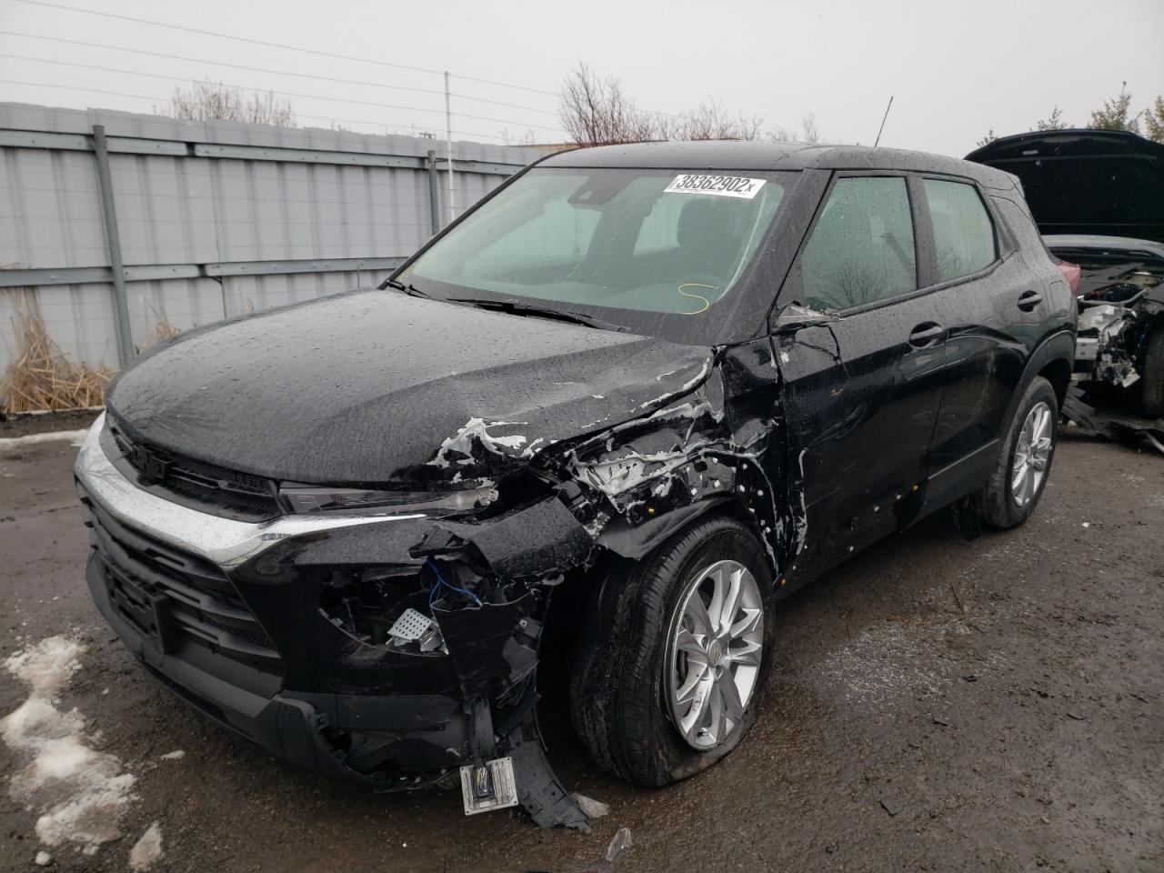 Photo 2 from auction – 2021 CHEVROLET TRAILBLAZE with VIN KL79MMS22MB173771
