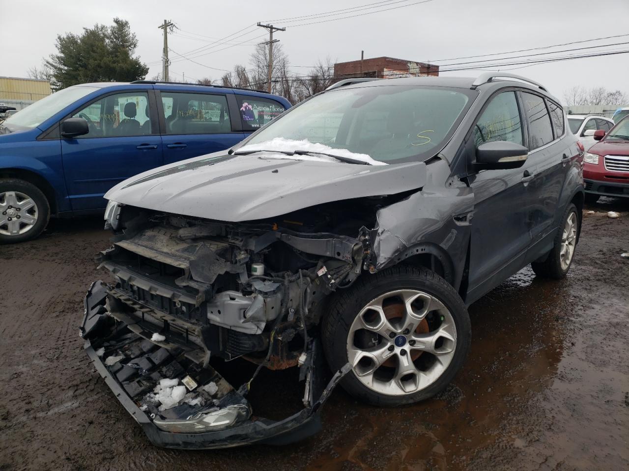 Photo 2 from auction – 2014 FORD ESCAPE TIT with VIN 1FMCU9J90EUA65333