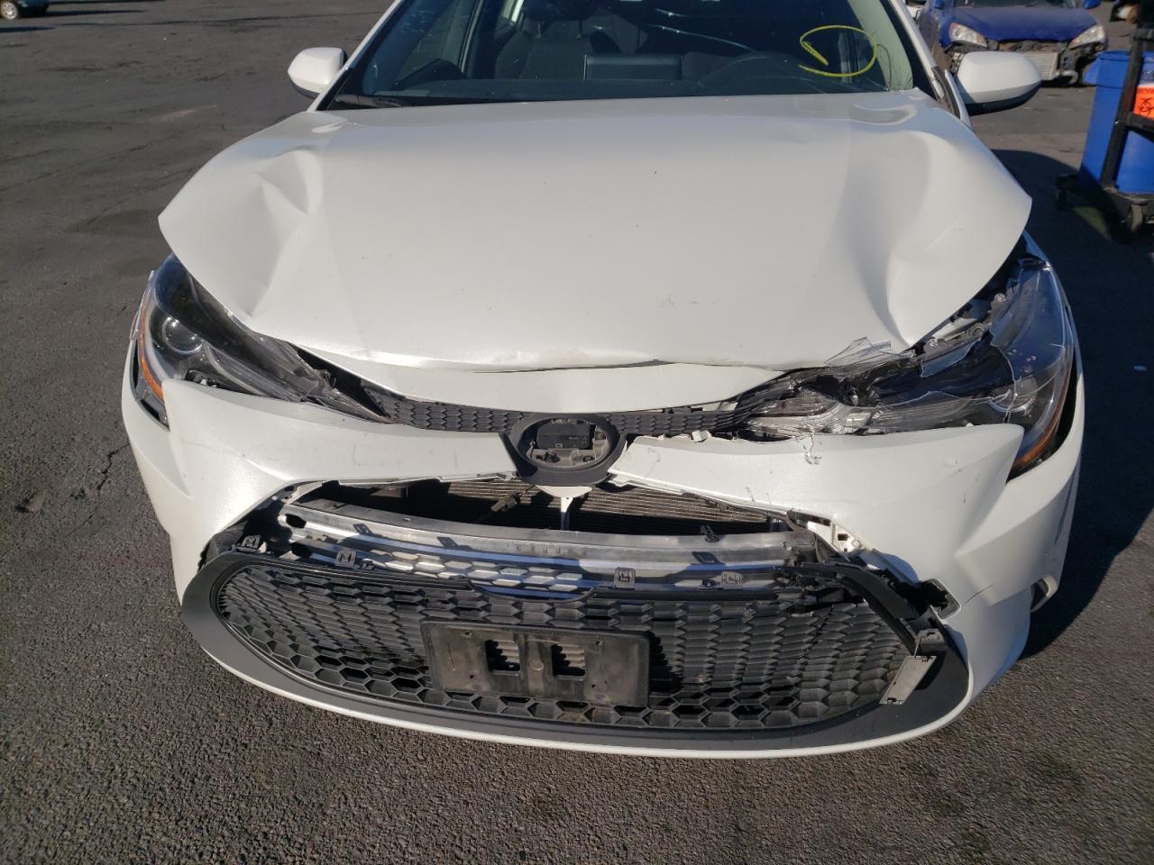 Photo 9 from auction – 2021 TOYOTA COROLLA LE with VIN JTDEAMDE5MJ009325