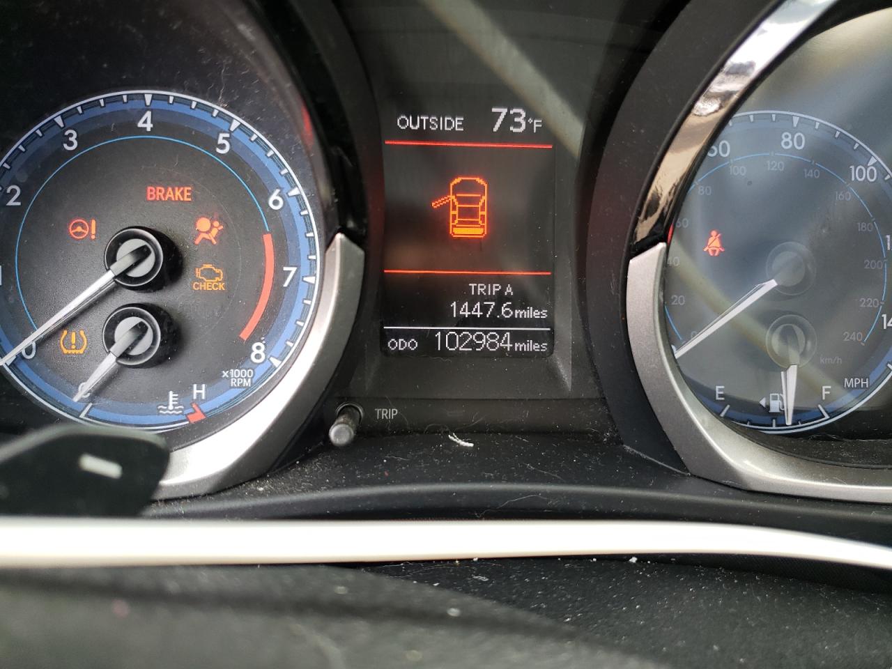 Photo 8 from auction – 2014 TOYOTA COROLLA L with VIN 2T1BURHE1EC069360