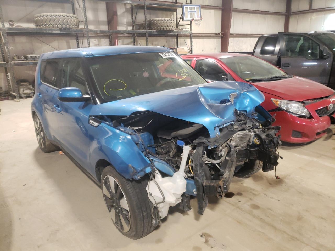 KIA SOUL + 2016 with VIN KNDJP3A57G7297314 - Photo from auction