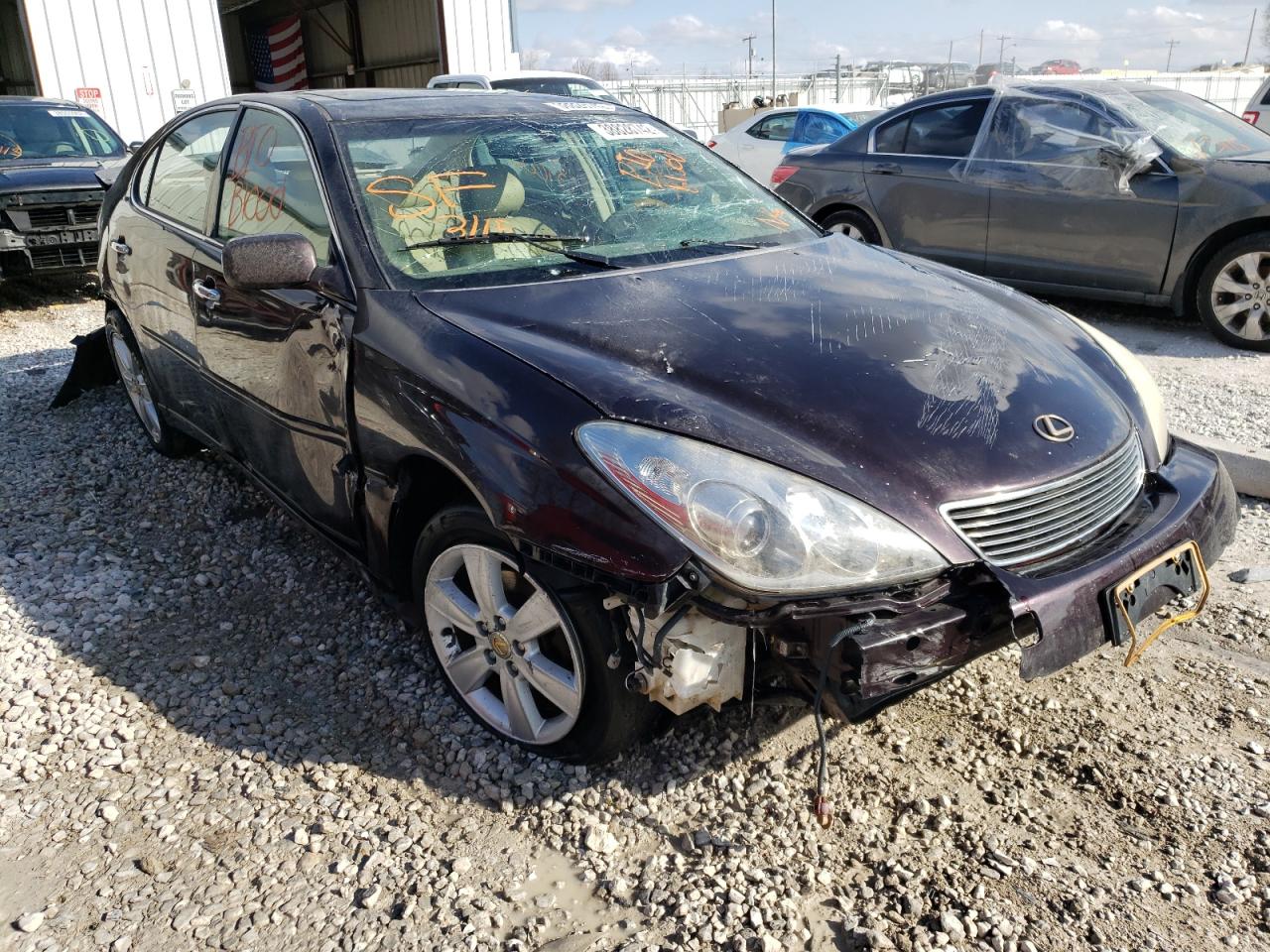 LEXUS ES 330 2005 مع رقم تعريف المركبة JTHBA30GX55113693 - صورة من المزاد