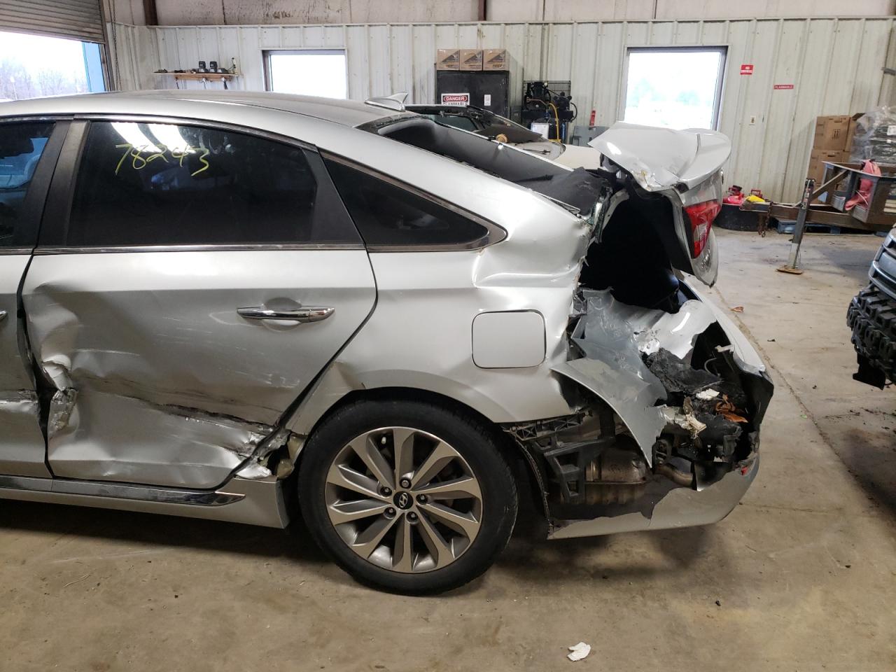 Photo 9 from auction – 2017 HYUNDAI SONATA SPO with VIN 5NPE34AF5HH448708