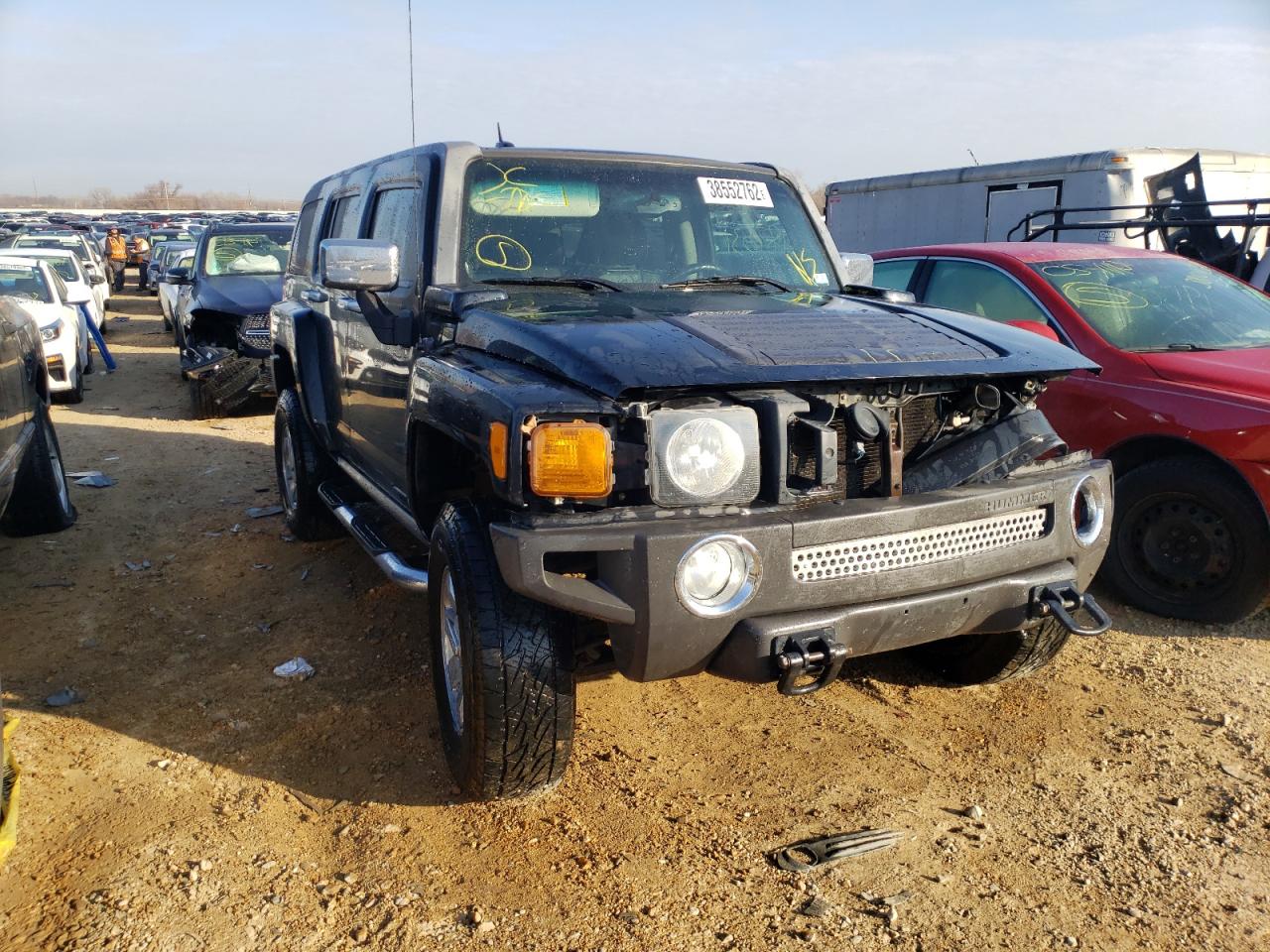 HUMMER H3 2007 with VIN 5GTDN13E878209247 - Photo from auction