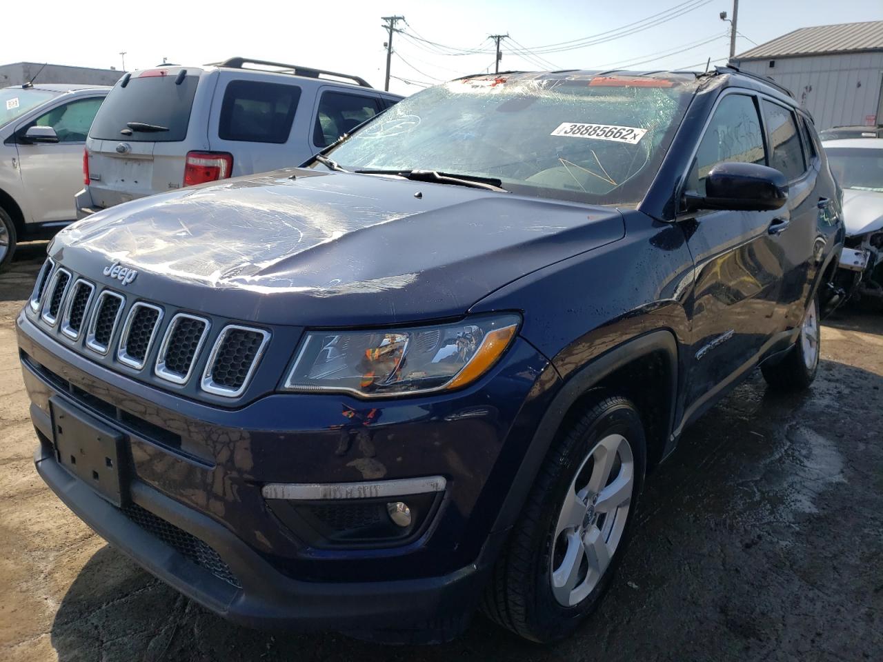 Photo 2 from auction – 2018 JEEP COMPASS LA with VIN 3C4NJDBB9JT191043