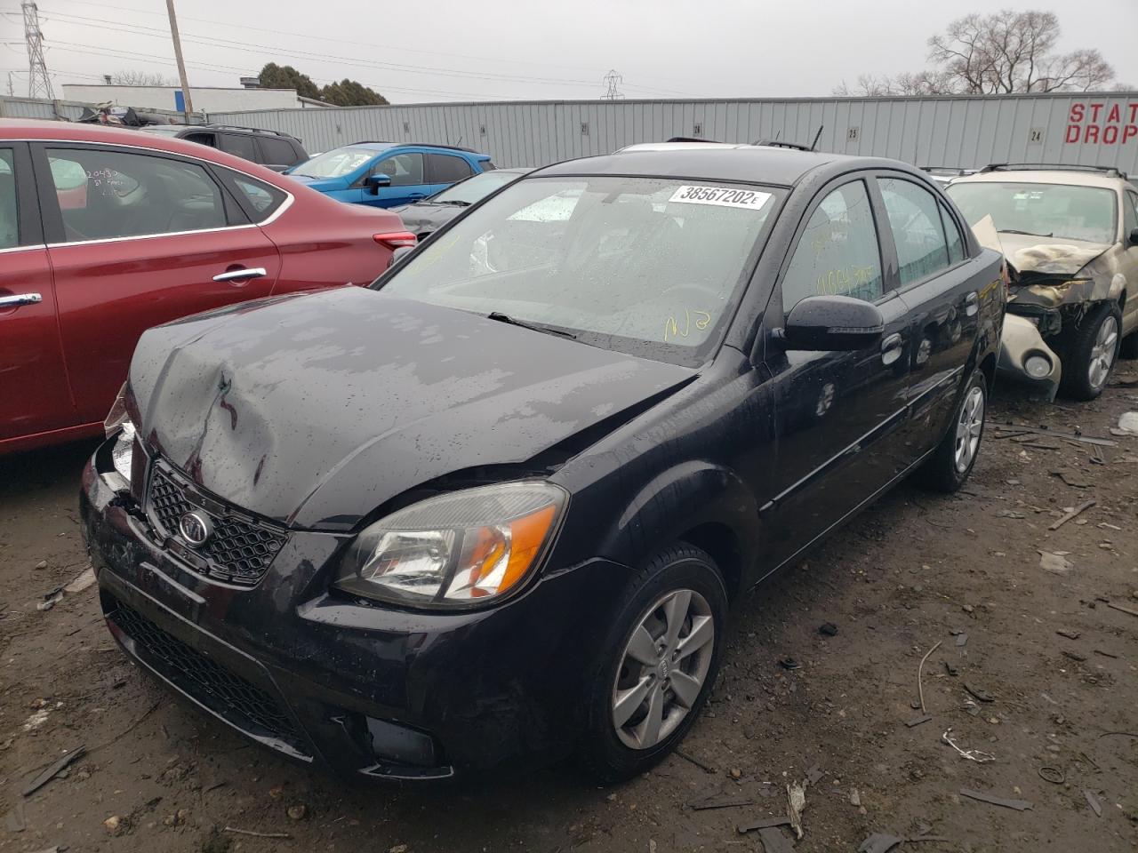 Photo 2 from auction – 2010 KIA RIO LX with VIN KNADH4A37A6691968