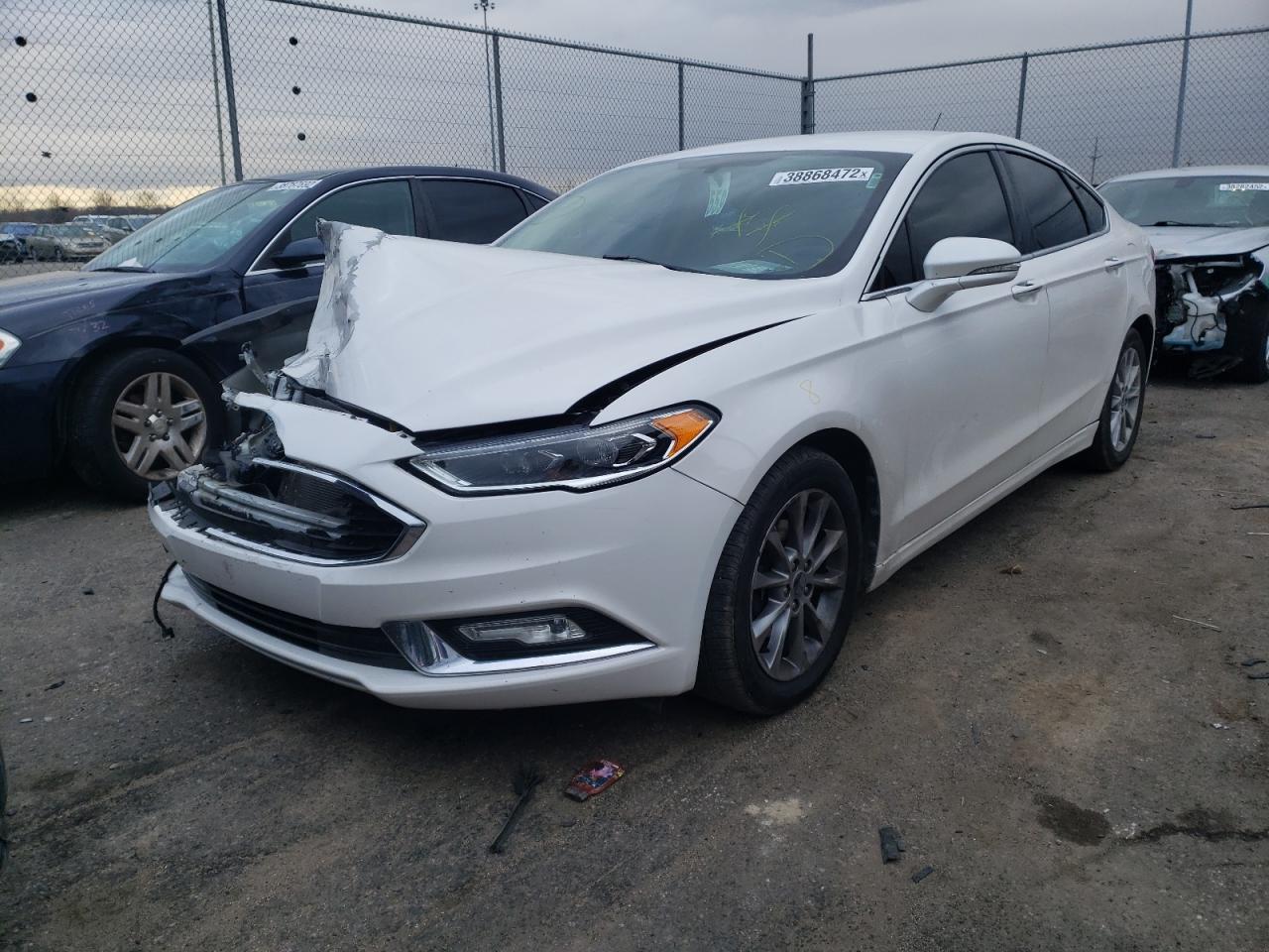 Photo 2 from auction – 2017 FORD FUSION SE with VIN 3FA6P0HD2HR215426