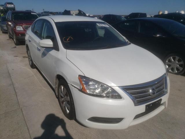 NISSAN SENTRA S 2014 with VIN 3N1AB7AP5EY254113 - Photo from auction