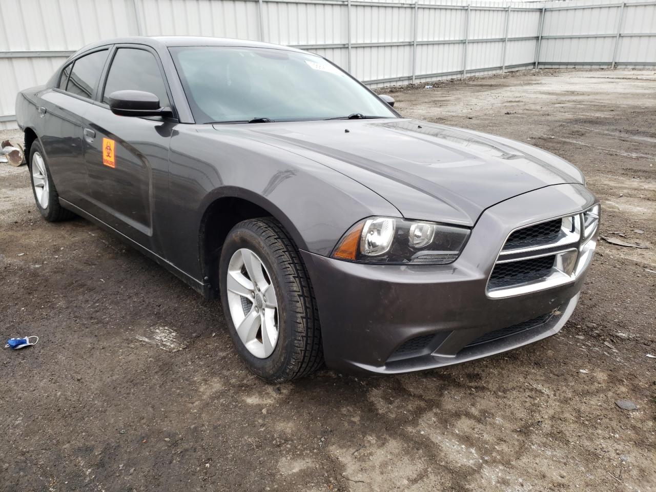 DODGE CHARGER SE 2013 with VIN 2C3CDXBG8DH664962 - Photo from auction