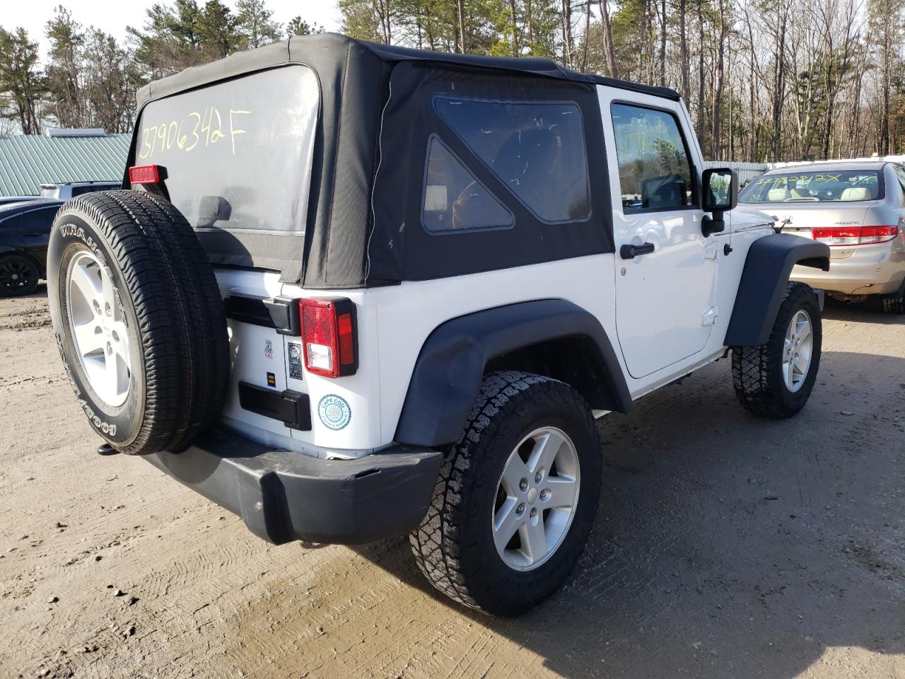 Photo 4 from auction – 2015 JEEP WRANGLER S with VIN 1C4AJWAG1FL644128