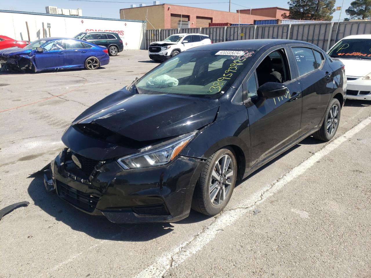 Photo 2 from auction – 2021 NISSAN VERSA SV with VIN 3N1CN8EV4ML869830