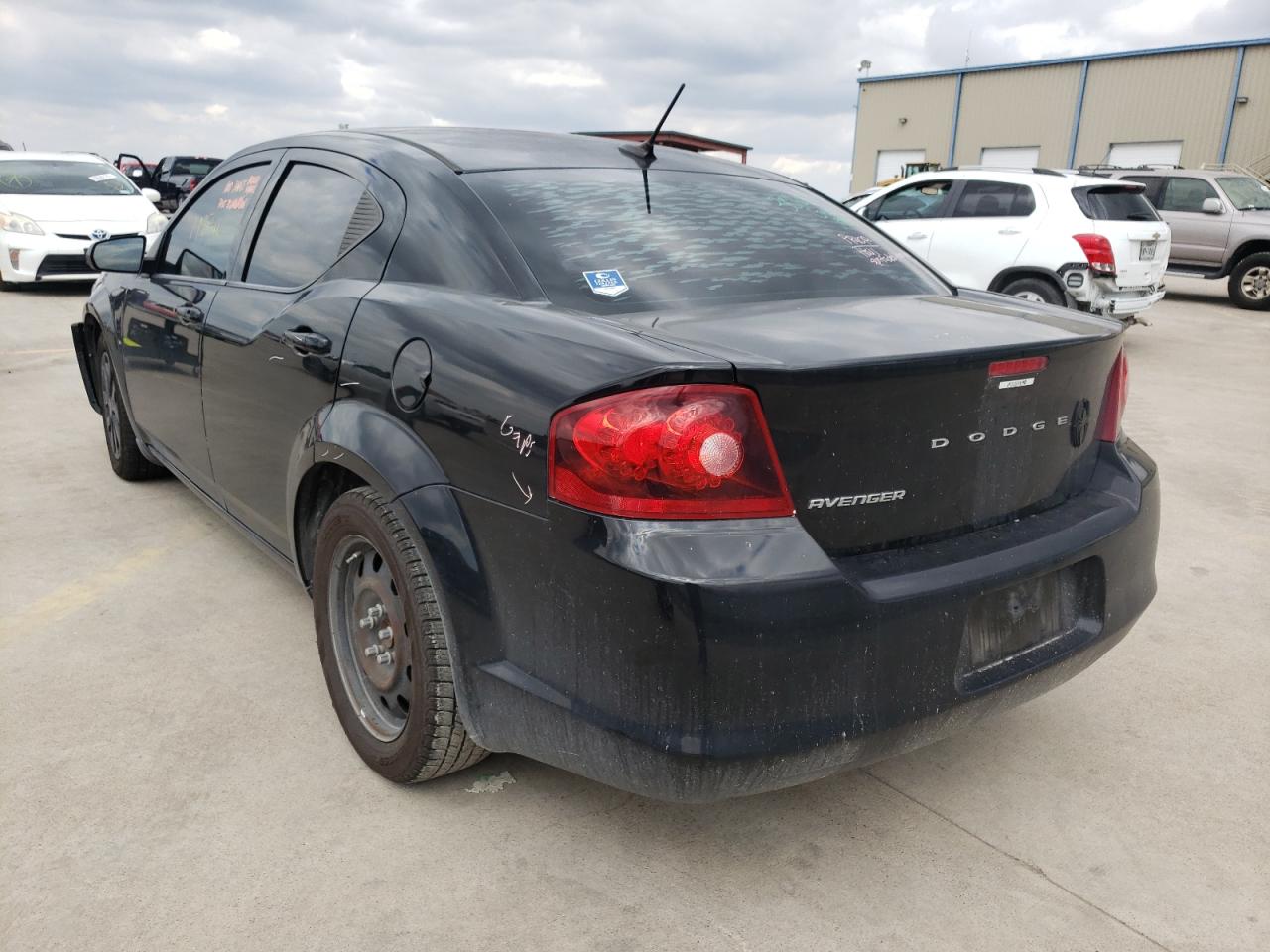 Photo 3 from auction – 2013 DODGE AVENGER SE with VIN 1C3CDZAB9DN548226