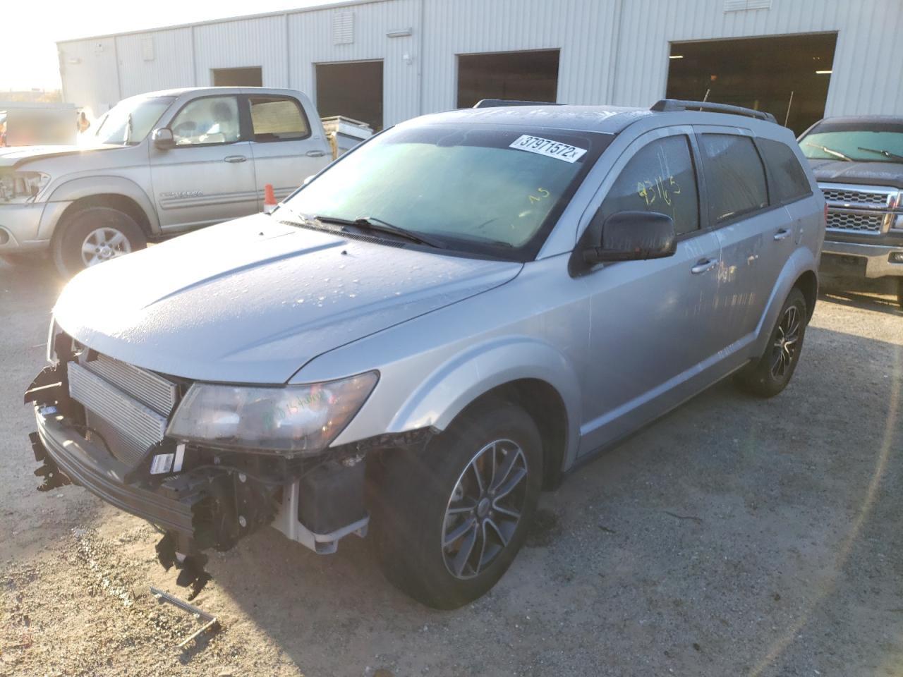 Photo 2 from auction – 2018 DODGE JOURNEY SE with VIN 3C4PDCAB4JT383384