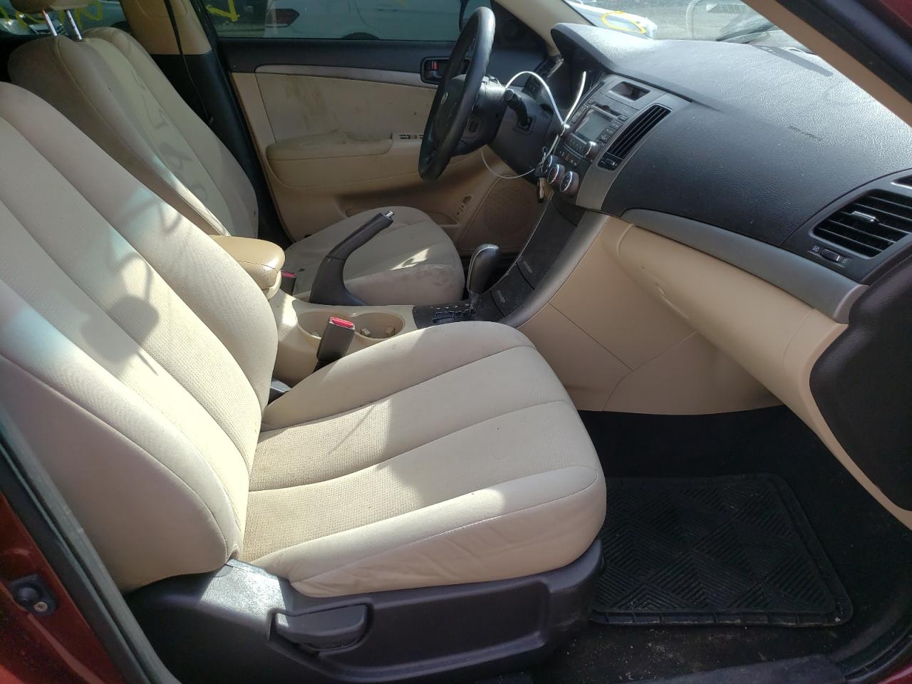 Photo 5 from auction – 2010 HYUNDAI SONATA GLS with VIN 5NPET4AC3AH592477