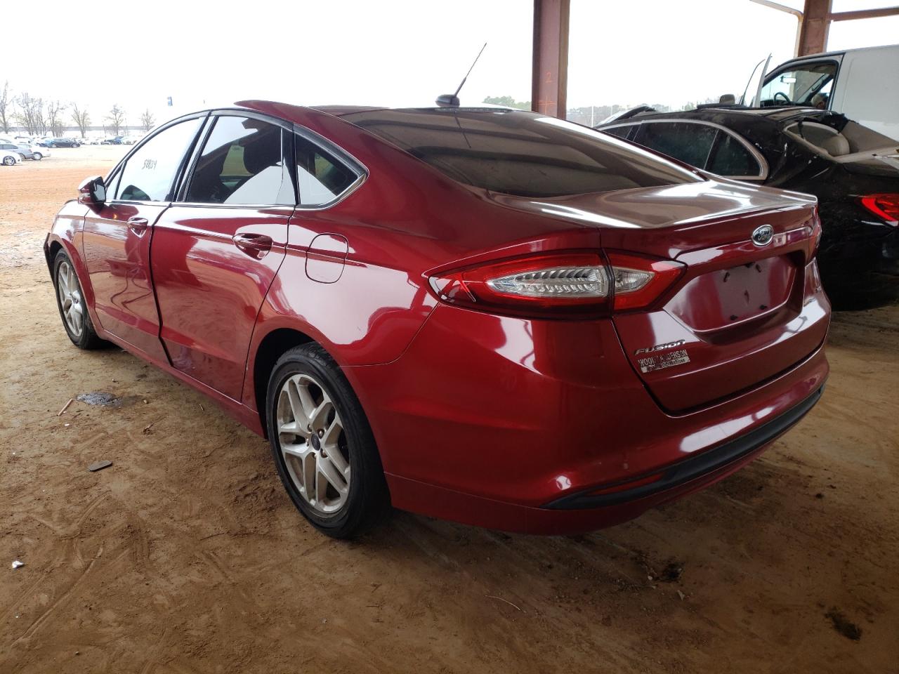 Photo 3 from auction – 2016 FORD FUSION SE with VIN 3FA6P0H72GR376822