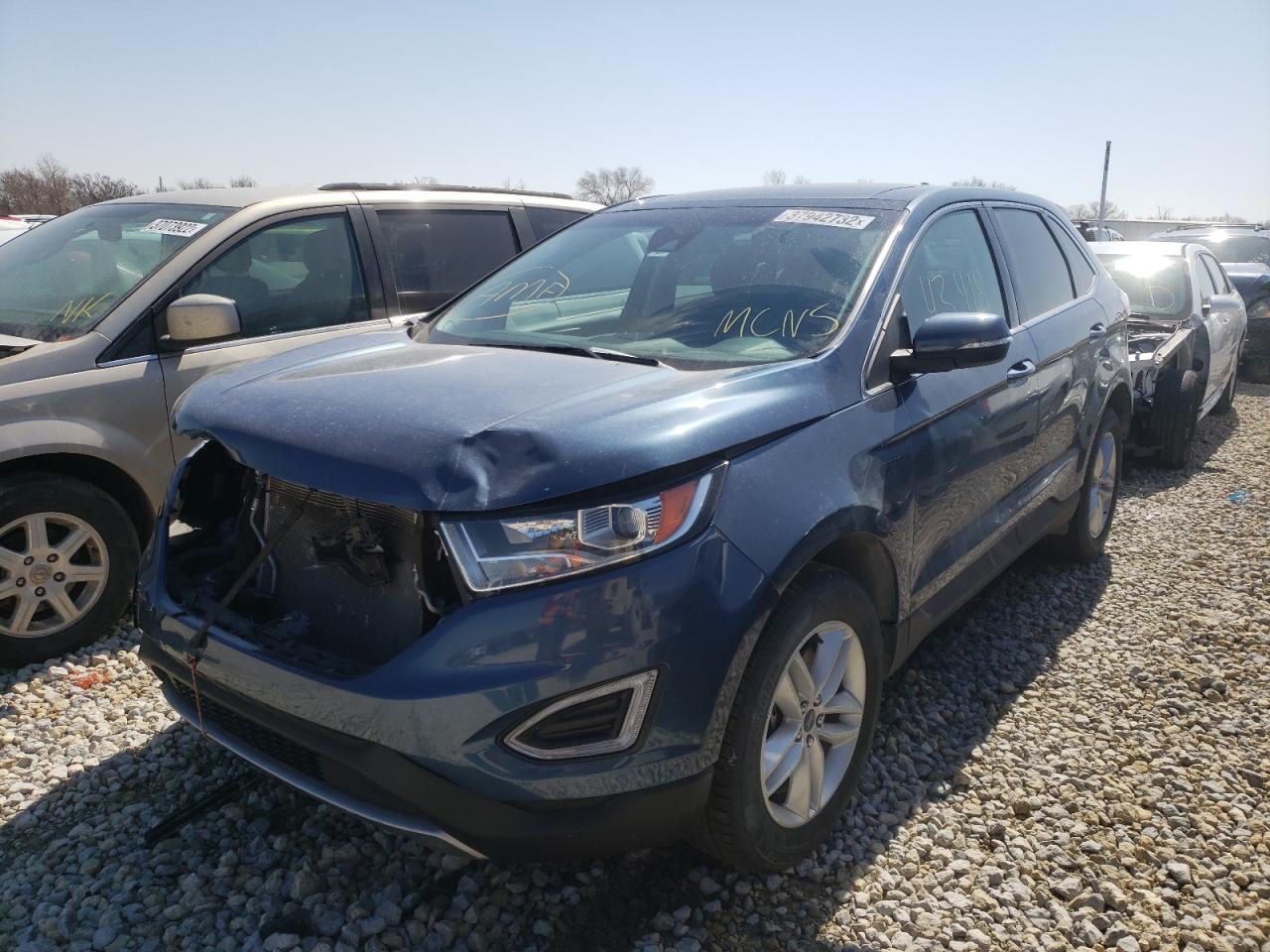 Photo 2 from auction – 2018 FORD EDGE SEL with VIN 2FMPK4J94JBB99594
