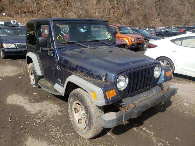 JEEP WRANGLER X 2004 with VIN 1J4FA39S84P756177 - Photo from auction