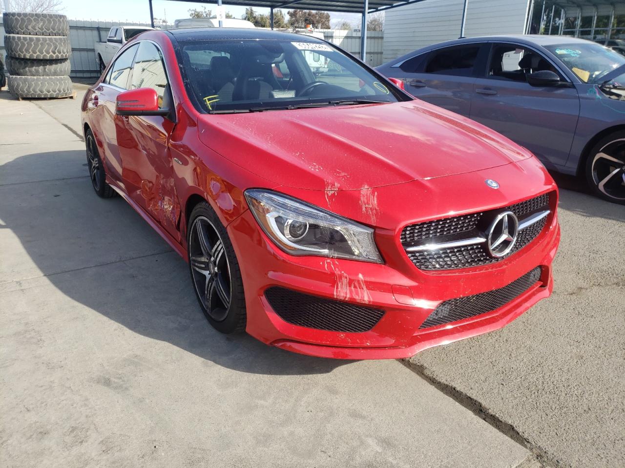 MERCEDES-BENZ CLA 250 2014 with VIN WDDSJ4EB0EN123742 - Photo from auction