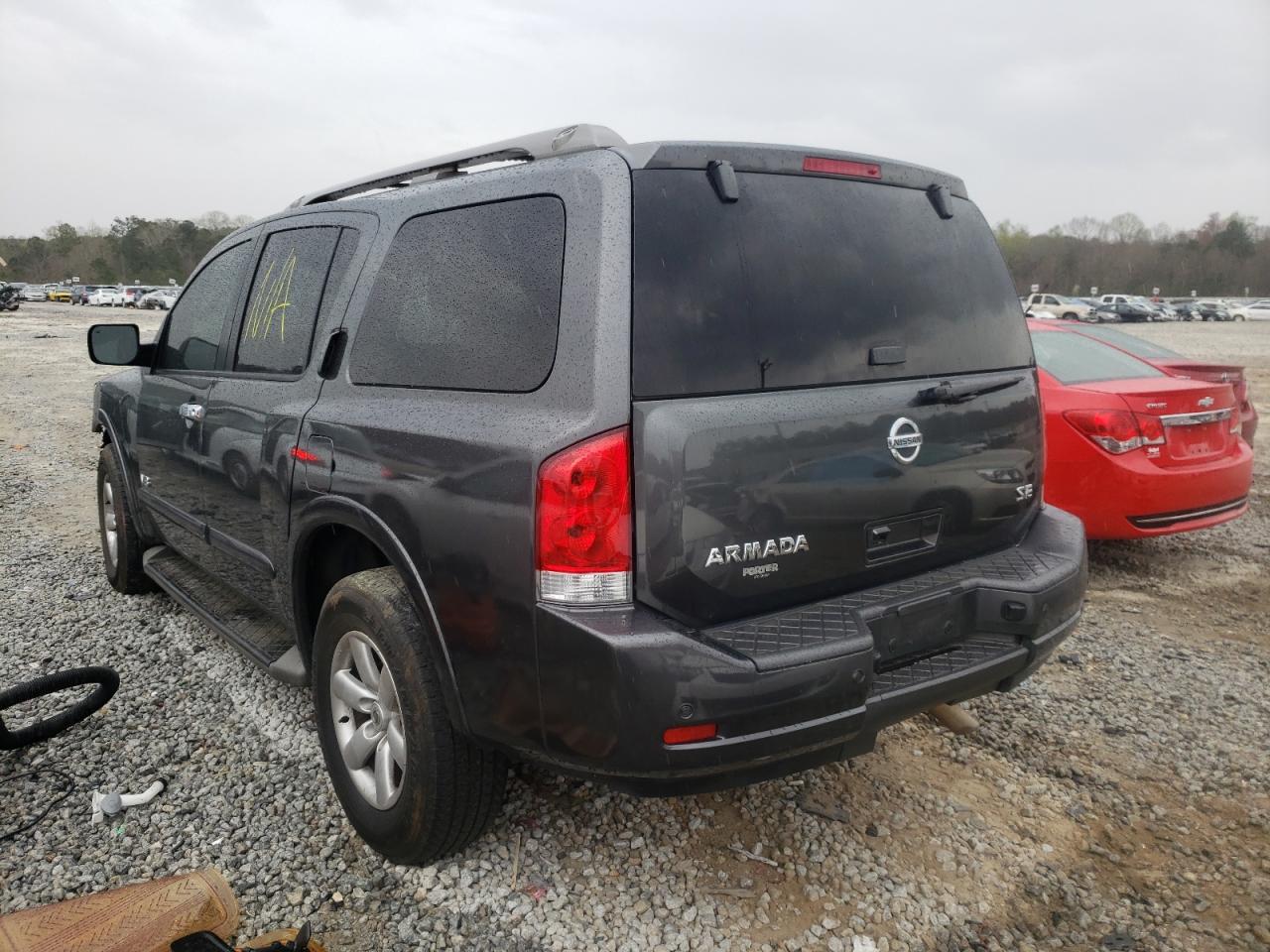 Photo 3 from auction – 2008 NISSAN ARMADA SE with VIN 5N1AA08C98N606102