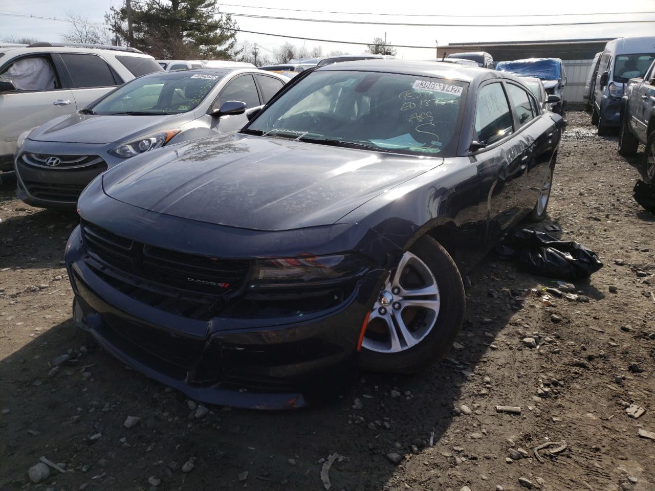 Photo 2 from auction – 2019 DODGE CHARGER SX with VIN 2C3CDXBG0KH709549