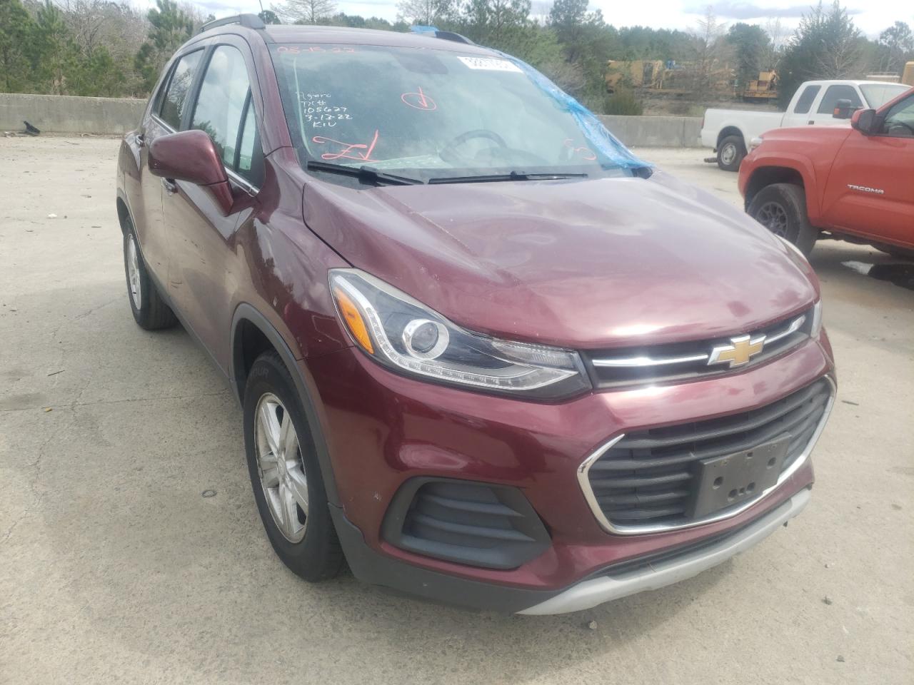 CHEVROLET TRAX 1LT 2017 with VIN 3GNCJLSB6HL175160 - Photo from auction