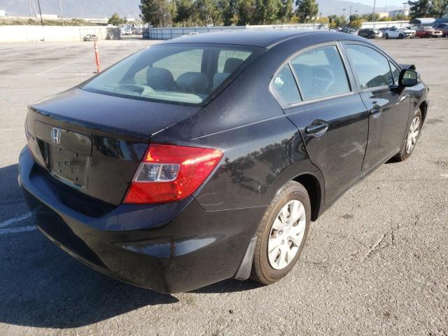 Photo 4 from auction – 2012 HONDA CIVIC LX with VIN 19XFB2F54CE371757