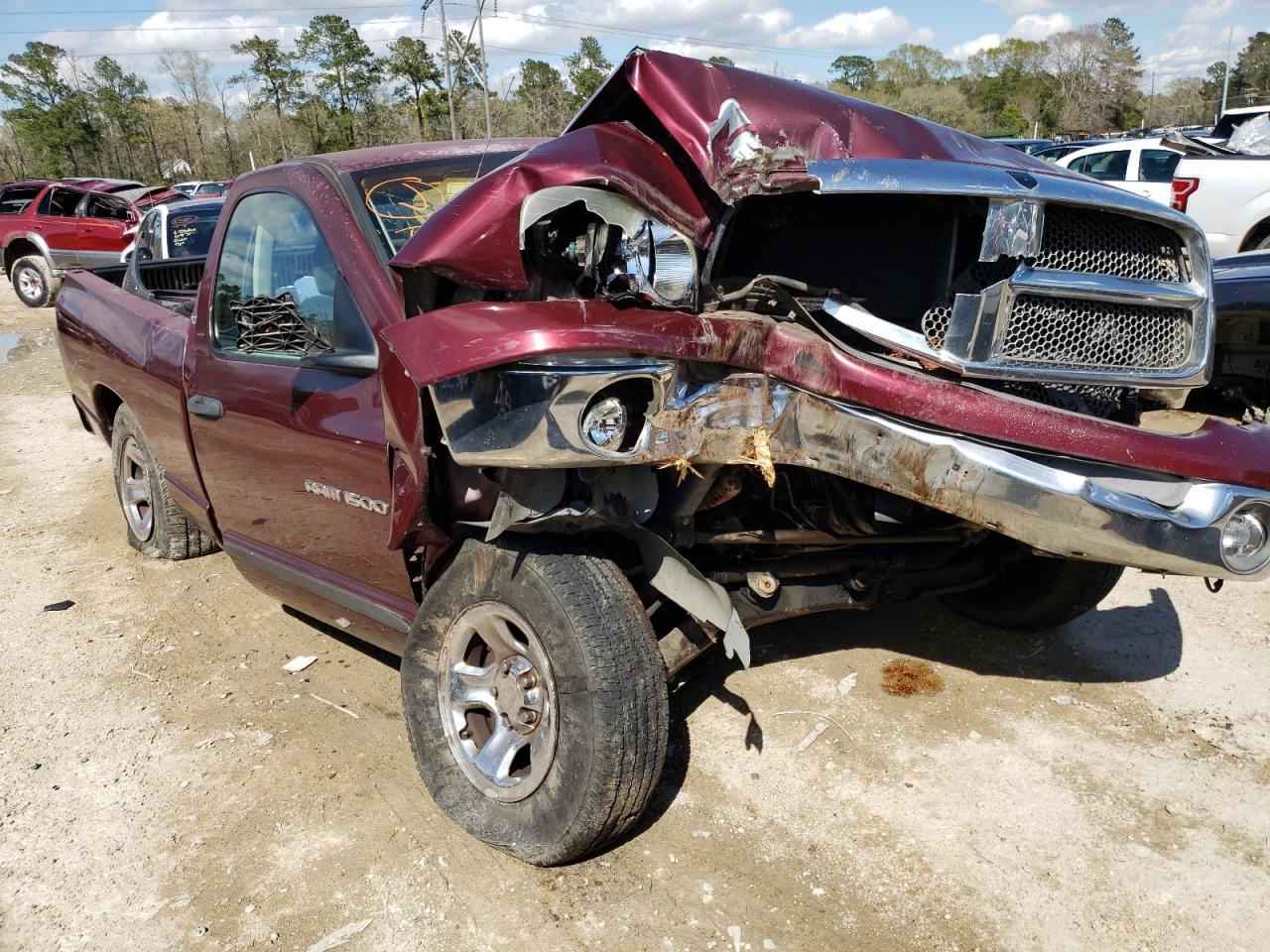 DODGE RAM 1500 2002 with VIN 1D7HA16Z62J122800 - Photo from auction
