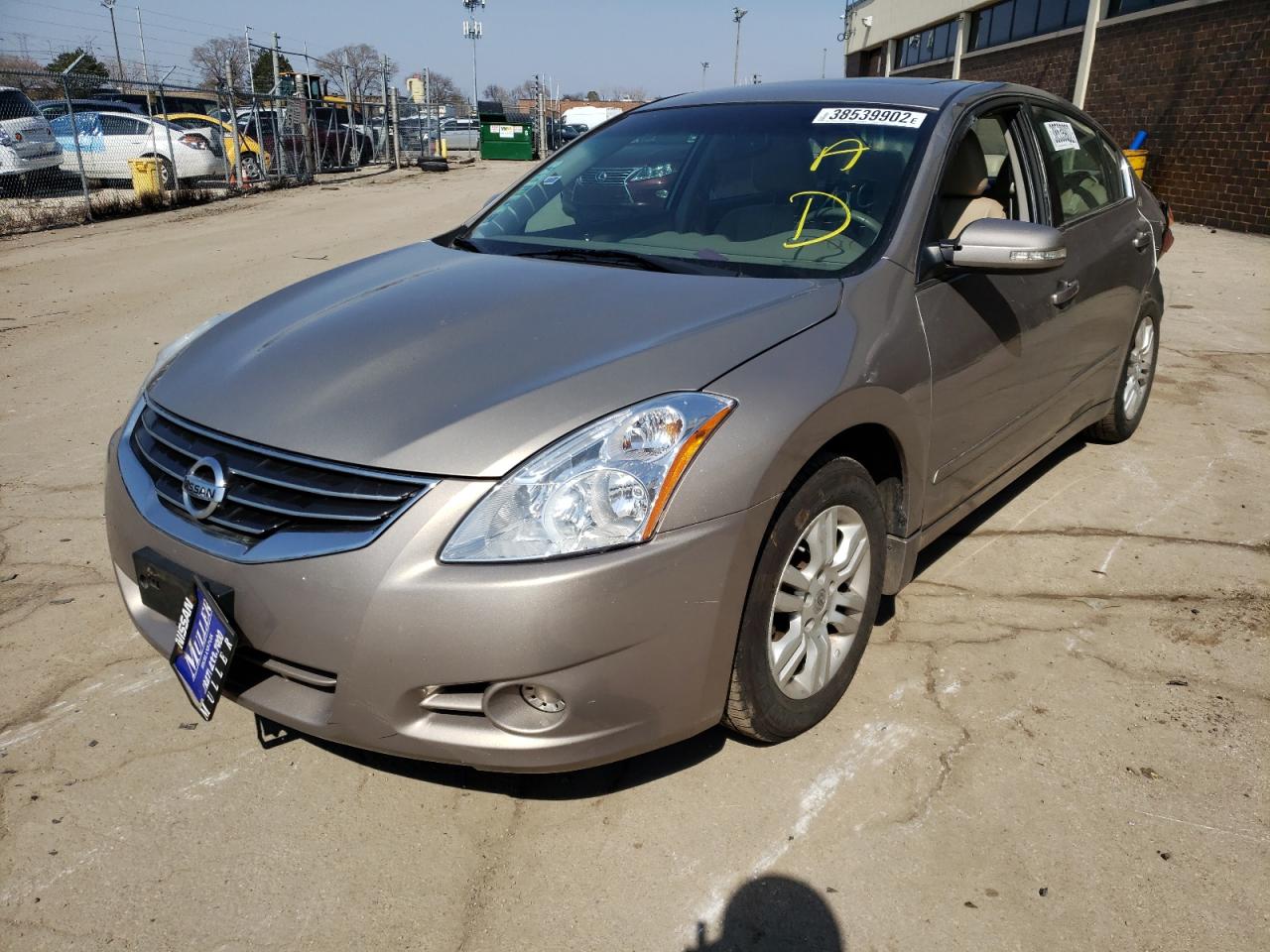 Photo 2 from auction – 2012 NISSAN ALTIMA with VIN 1N4AL2AP6CN563571