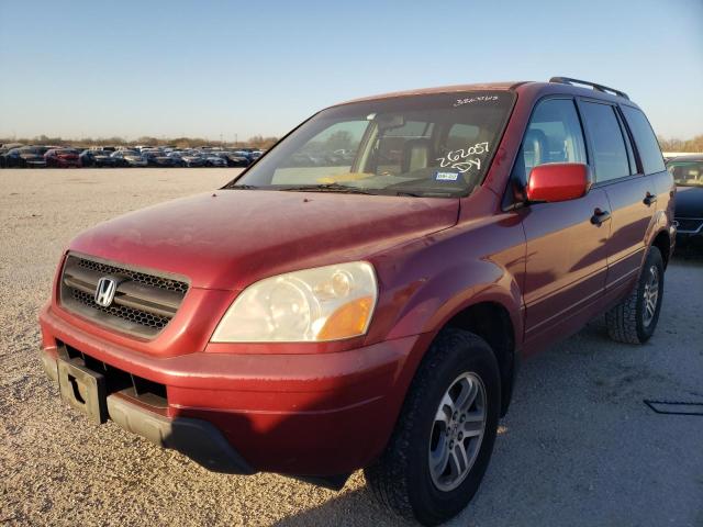 Photo 2 from auction – 2003 HONDA PILOT EXL with VIN 2HKYF185X3H613161