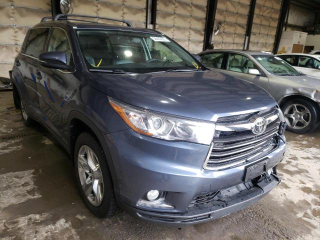 Фото 1 с аукциона – 2016 TOYOTA HIGHLANDER с VIN 5TDDKRFH1GS251579