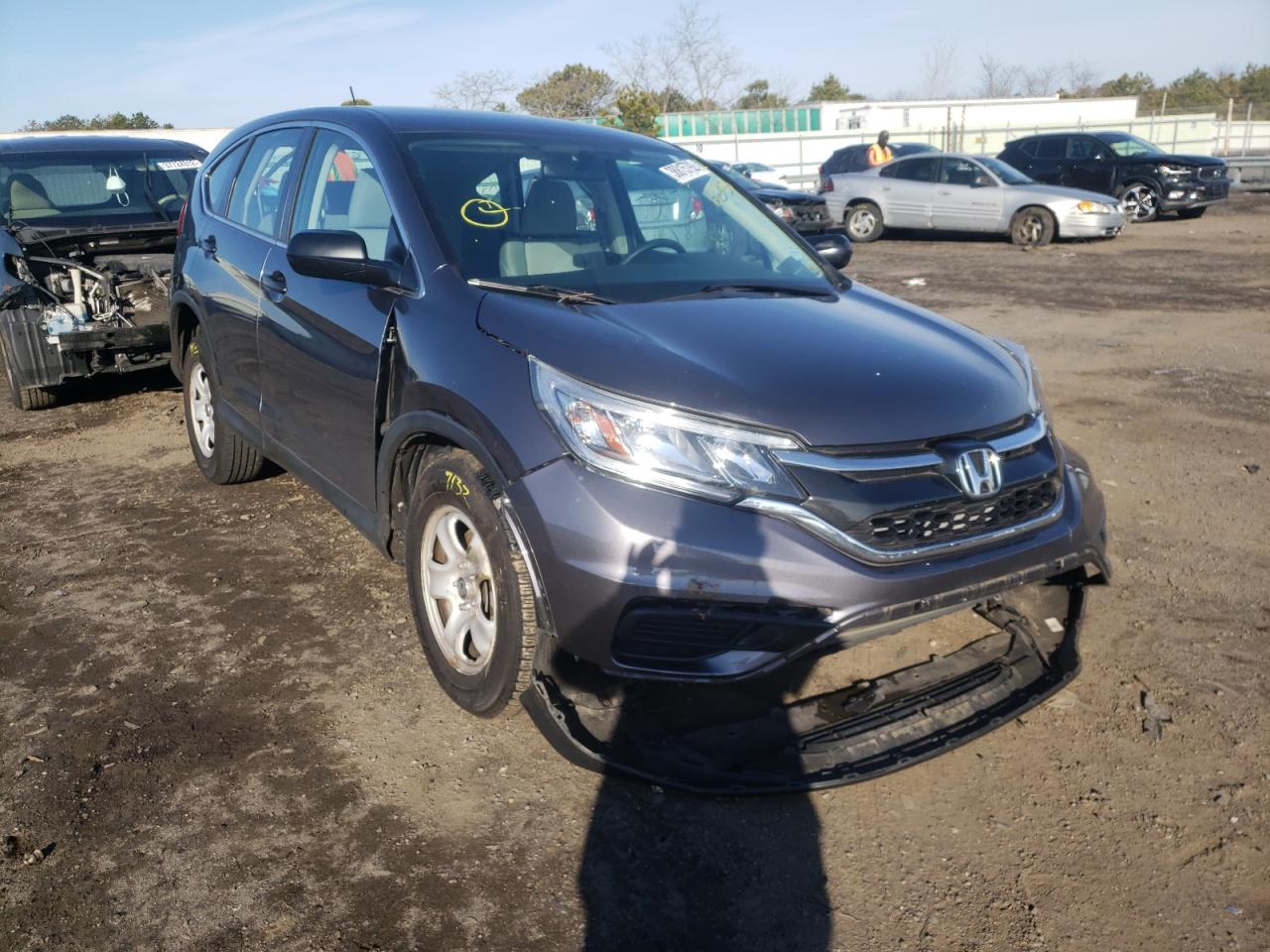 HONDA CR-V LX 2016 with VIN 2HKRM4H31GH637705 - Photo from auction