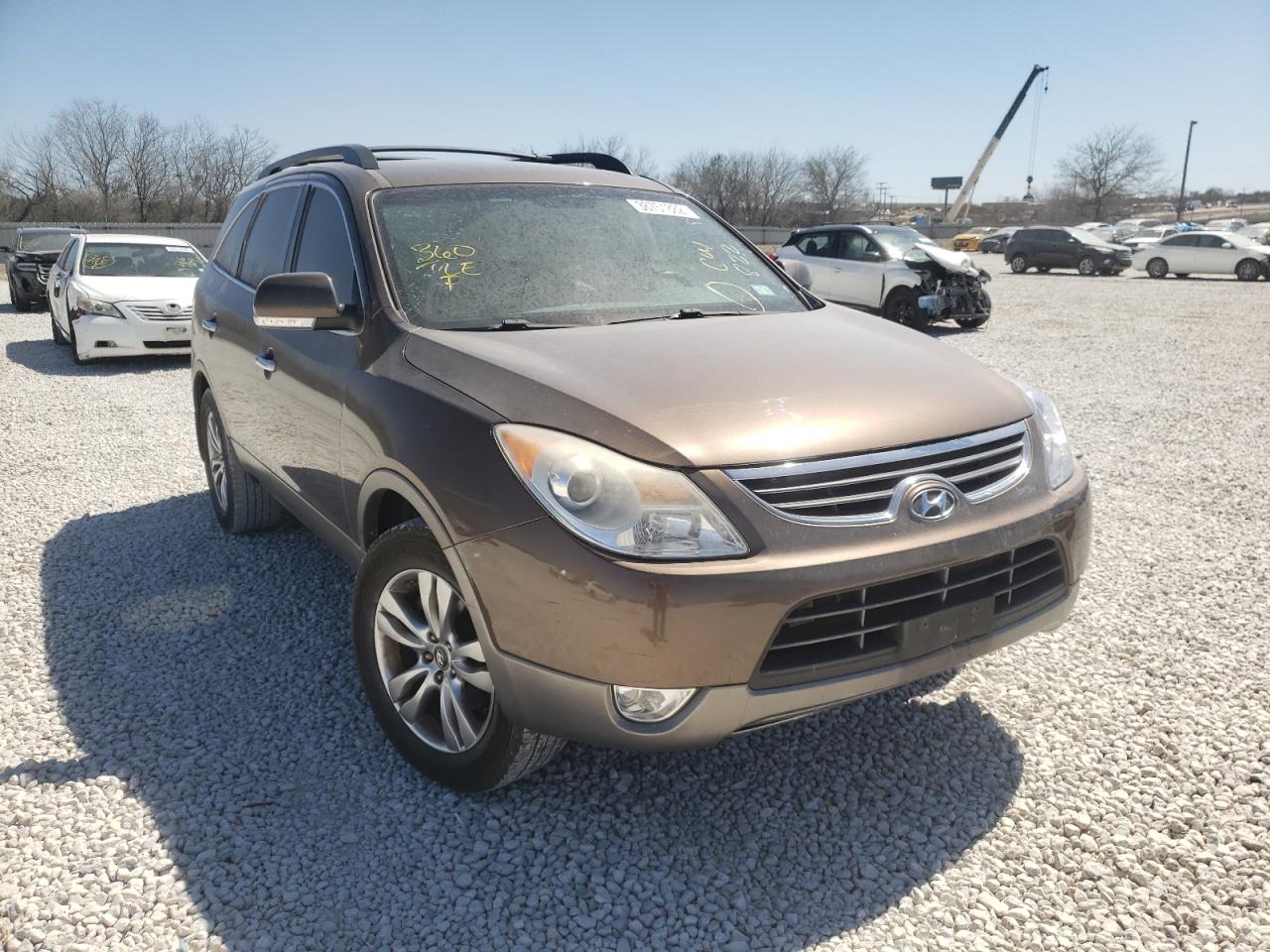 HYUNDAI VERACRUZ G 2012 with VIN KM8NU4CC8CU182238 - Photo from auction