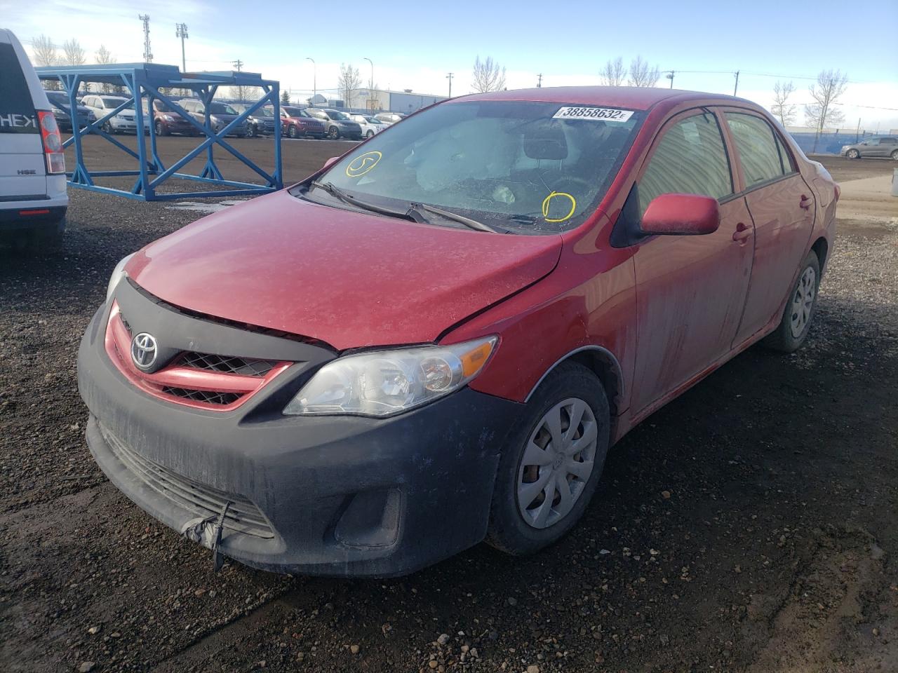 Photo 2 from auction – 2012 TOYOTA COROLLA with VIN 2T1BU4EE7CC903913