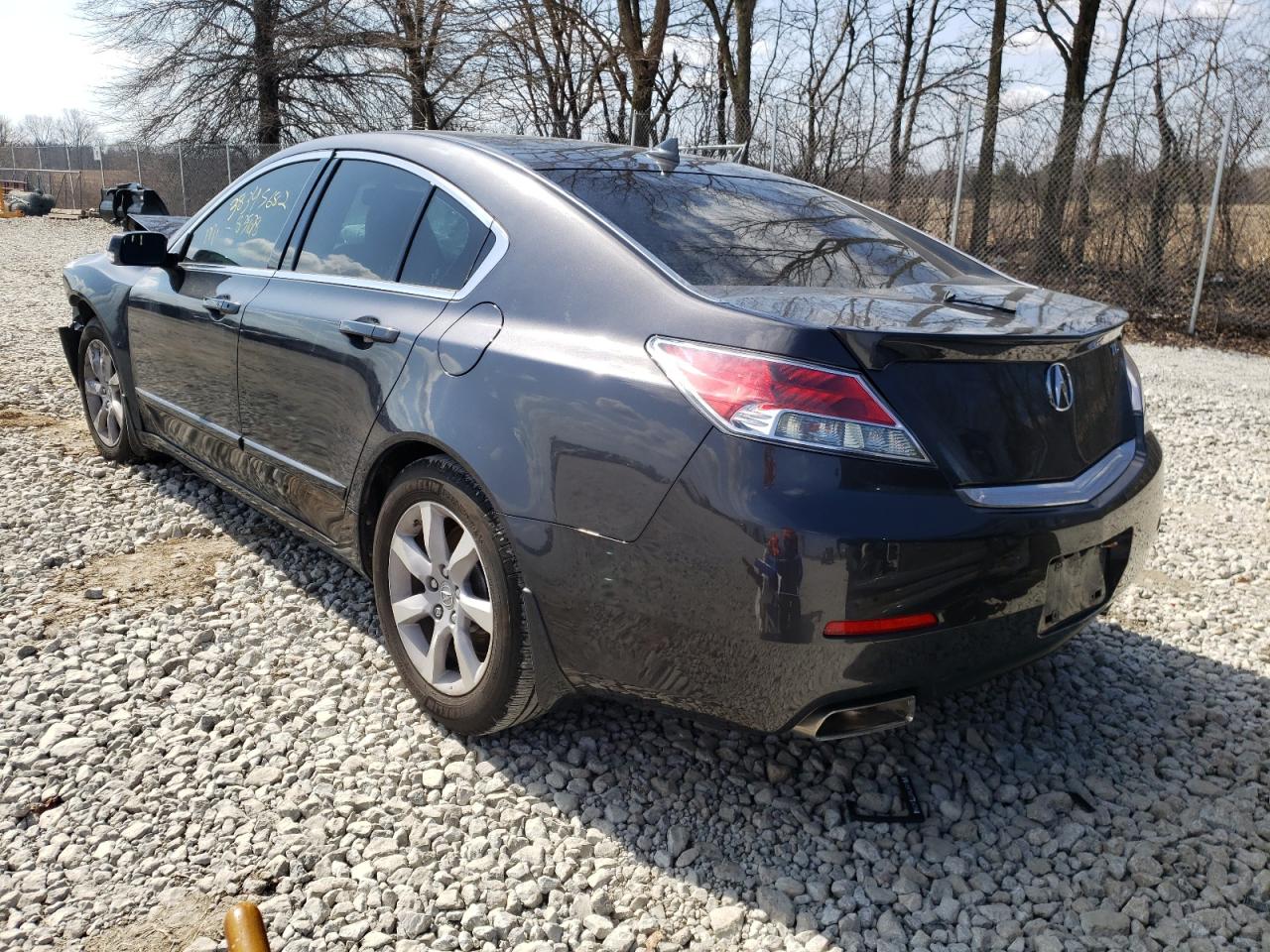 Photo 3 from auction – 2013 ACURA TL TECH with VIN 19UUA8F59DA017509