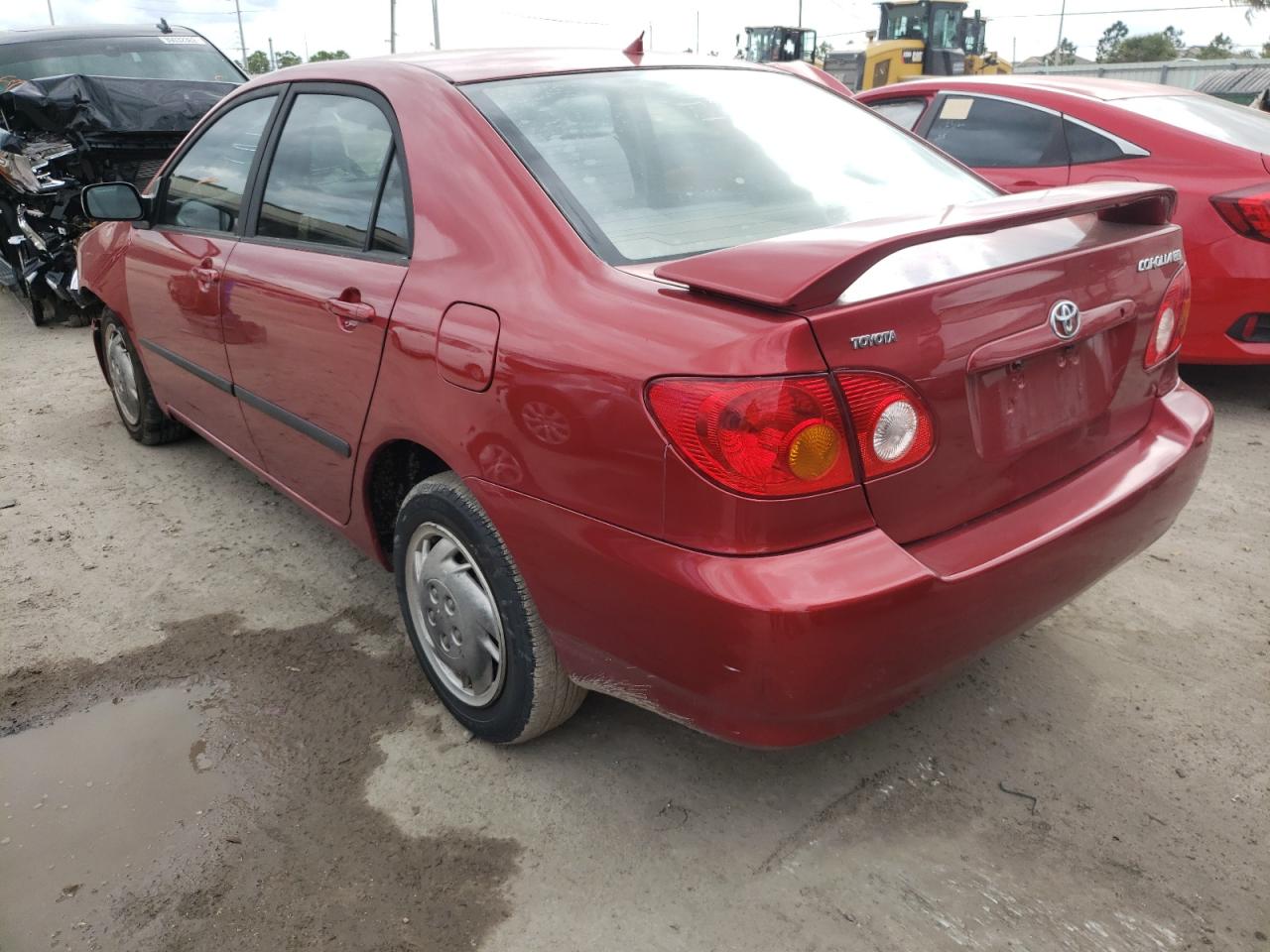 Photo 3 from auction – 2003 TOYOTA COROLLA CE with VIN JTDBR32E832013676