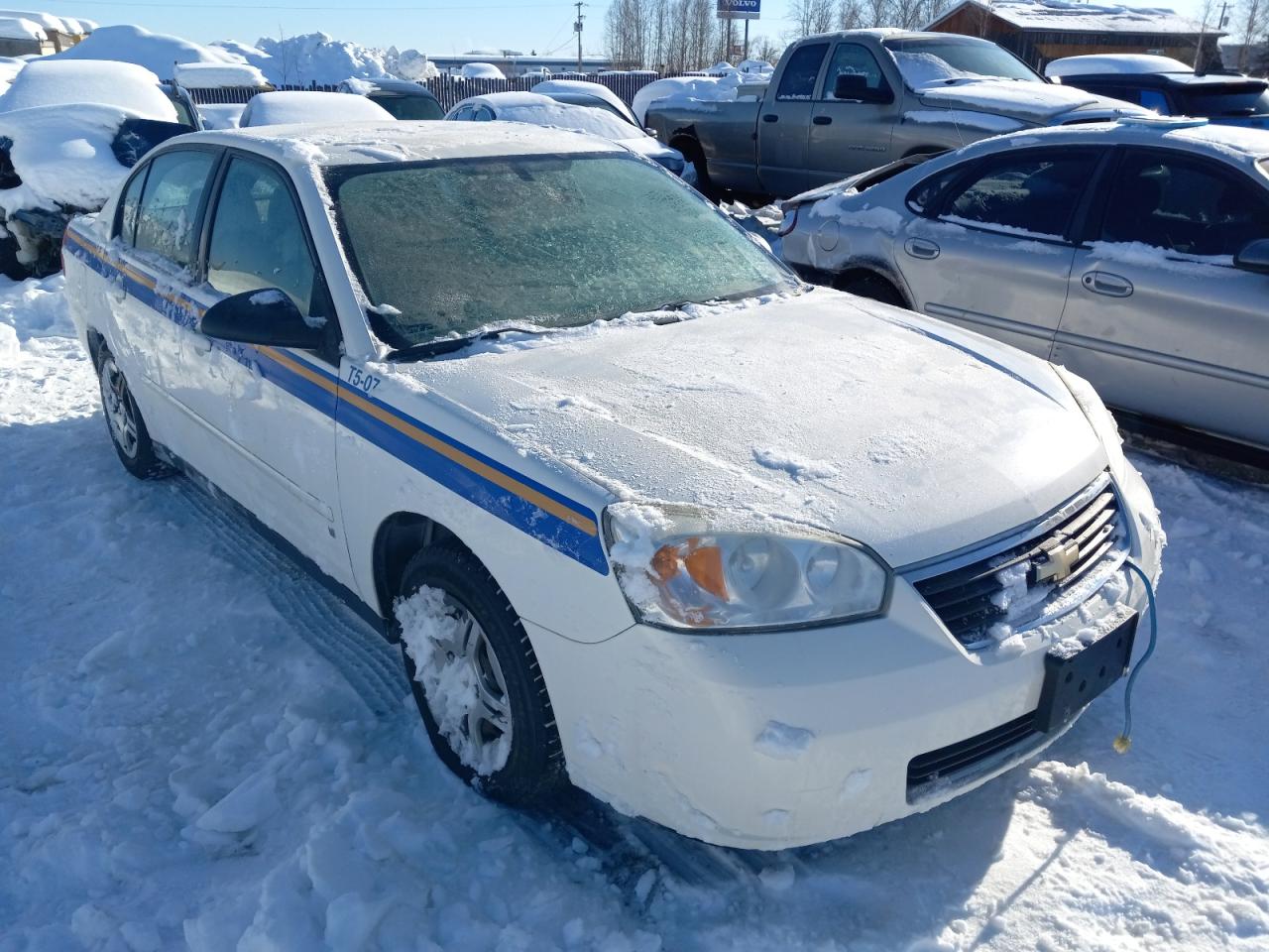 CHEVROLET MALIBU LS 2007 with VIN 1G1ZS58FX7F123263 - Photo from auction