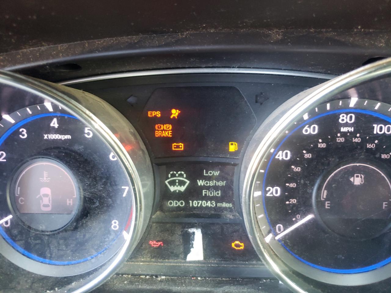 Photo 8 from auction – 2011 HYUNDAI SONATA GLS with VIN 5NPEB4AC2BH047259