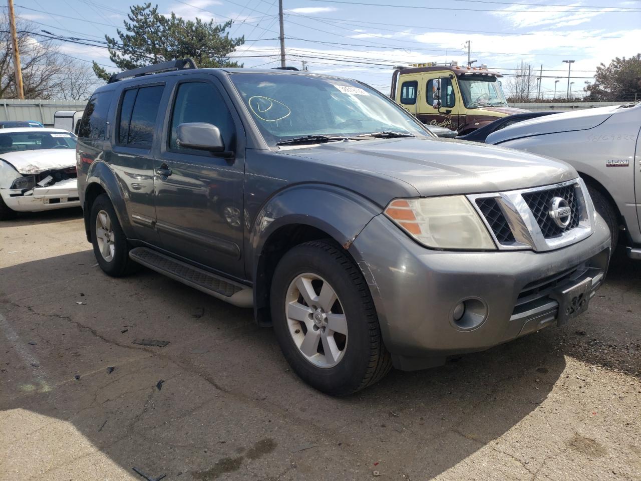 NISSAN PATHFINDER 2008 with VIN 5N1AR18U98C653391 - Photo from auction