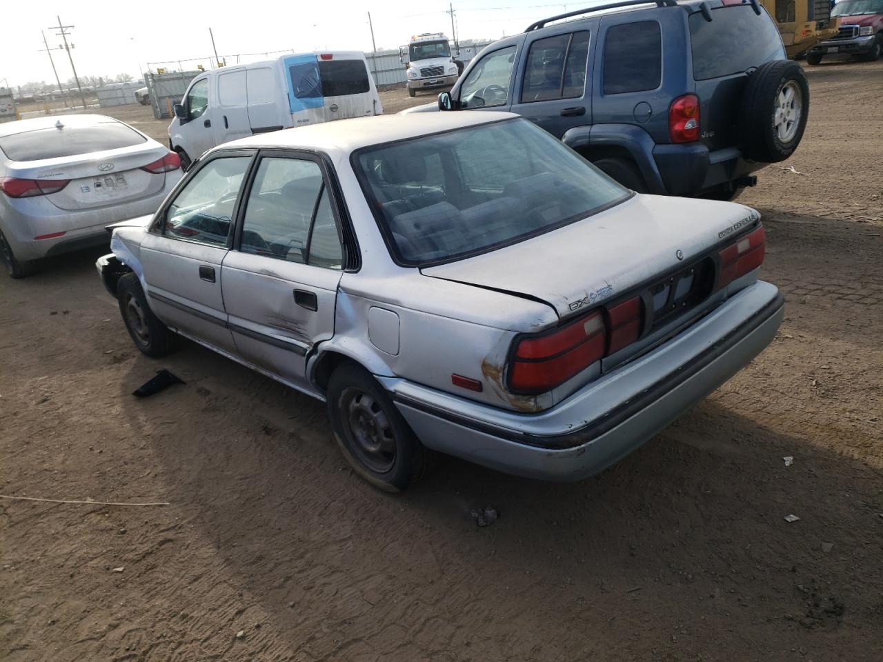 Photo 3 from auction – 1992 TOYOTA COROLLA DL with VIN 1NXAE94A2NZ377650
