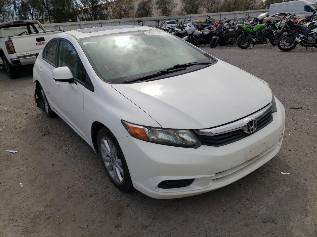 HONDA CIVIC EX 2012 with VIN 19XFB2F82CE326441 - Photo from auction