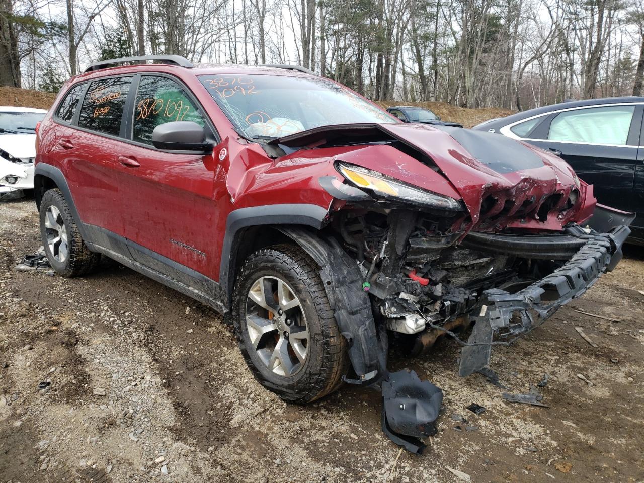 JEEP CHEROKEE T 2016 with VIN 1C4PJMBB6GW188404 - Photo from auction