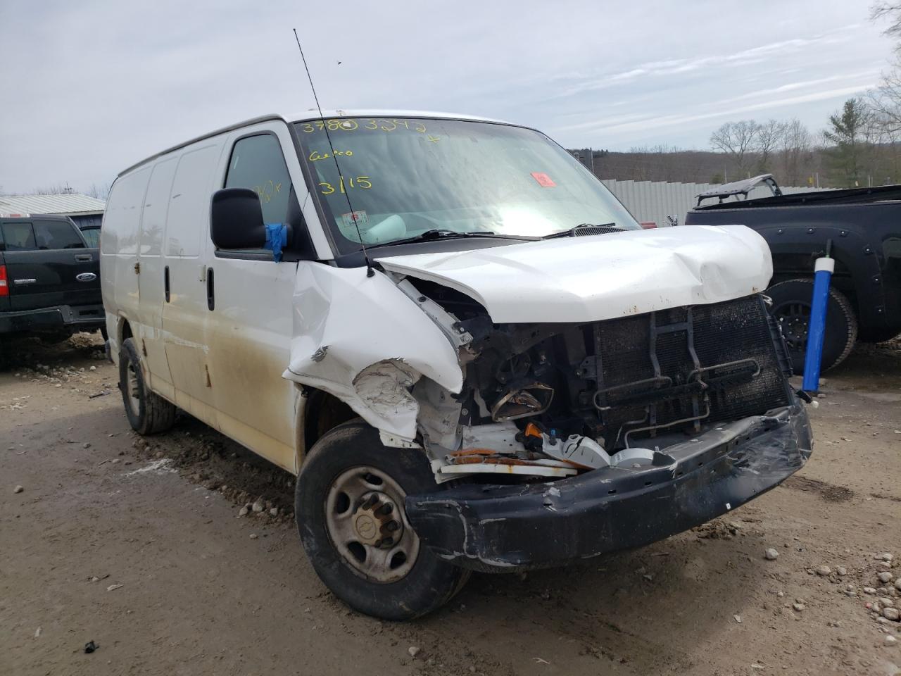 CHEVROLET EXPRESS G2 2013 with VIN 1GCWGFCA8D1132260 - Photo from auction