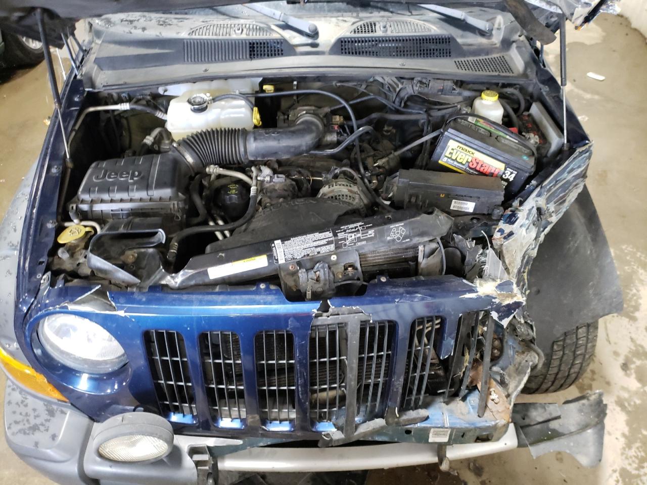 Photo 7 from auction – 2005 JEEP LIBERTY RE with VIN 1J4GL38K15W634431