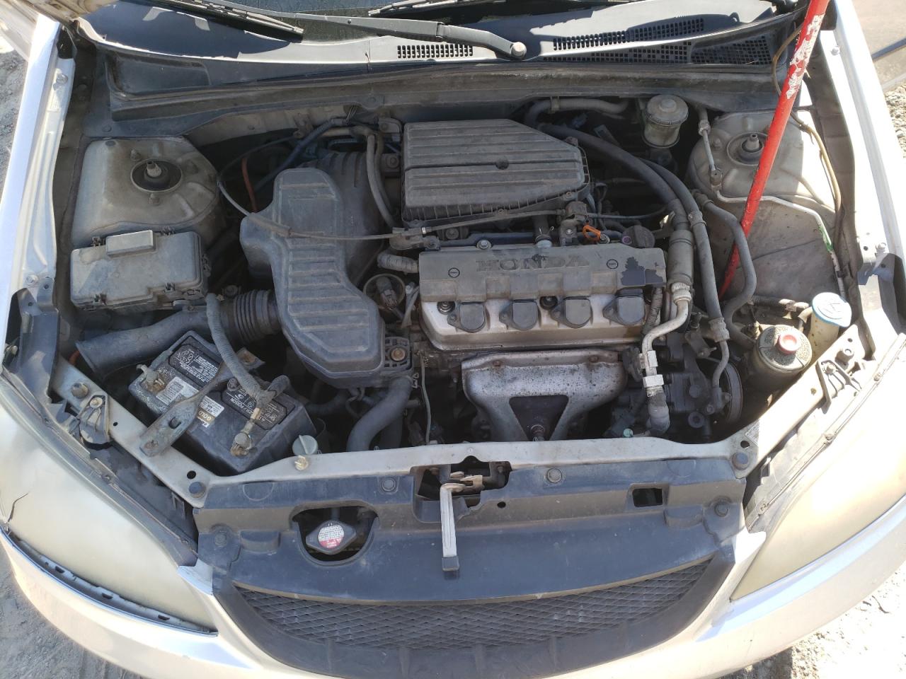Photo 7 from auction – 2004 HONDA CIVIC DX with VIN 2HGES16434H641727