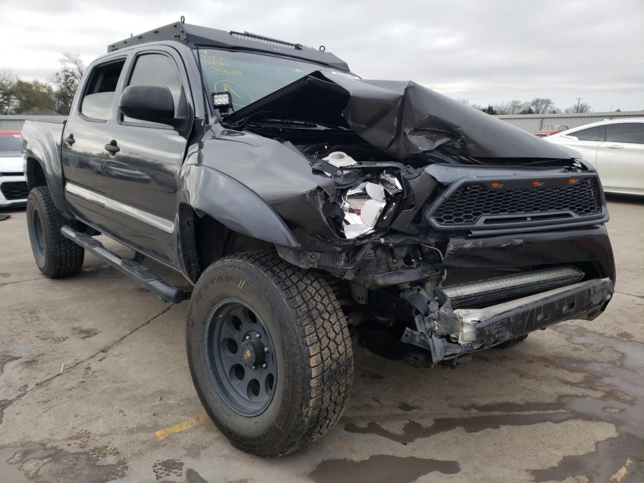 TOYOTA TACOMA DOU 2012 with VIN 3TMJU4GNXCM136557 - Photo from auction