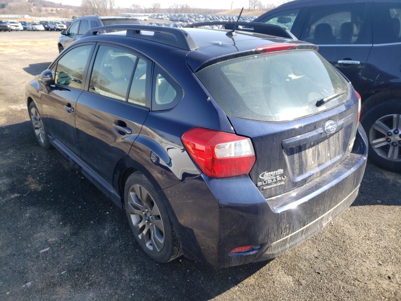 Photo 3 from auction – 2016 SUBARU IMPREZA SP with VIN JF1GPAP60GH318860
