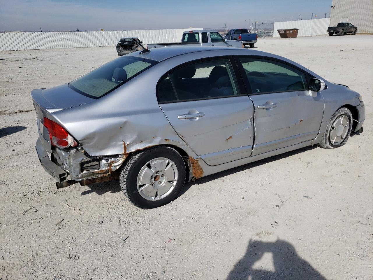 Photo 10 from auction – 2007 HONDA CIVIC HYBR with VIN JHMFA36277S003993