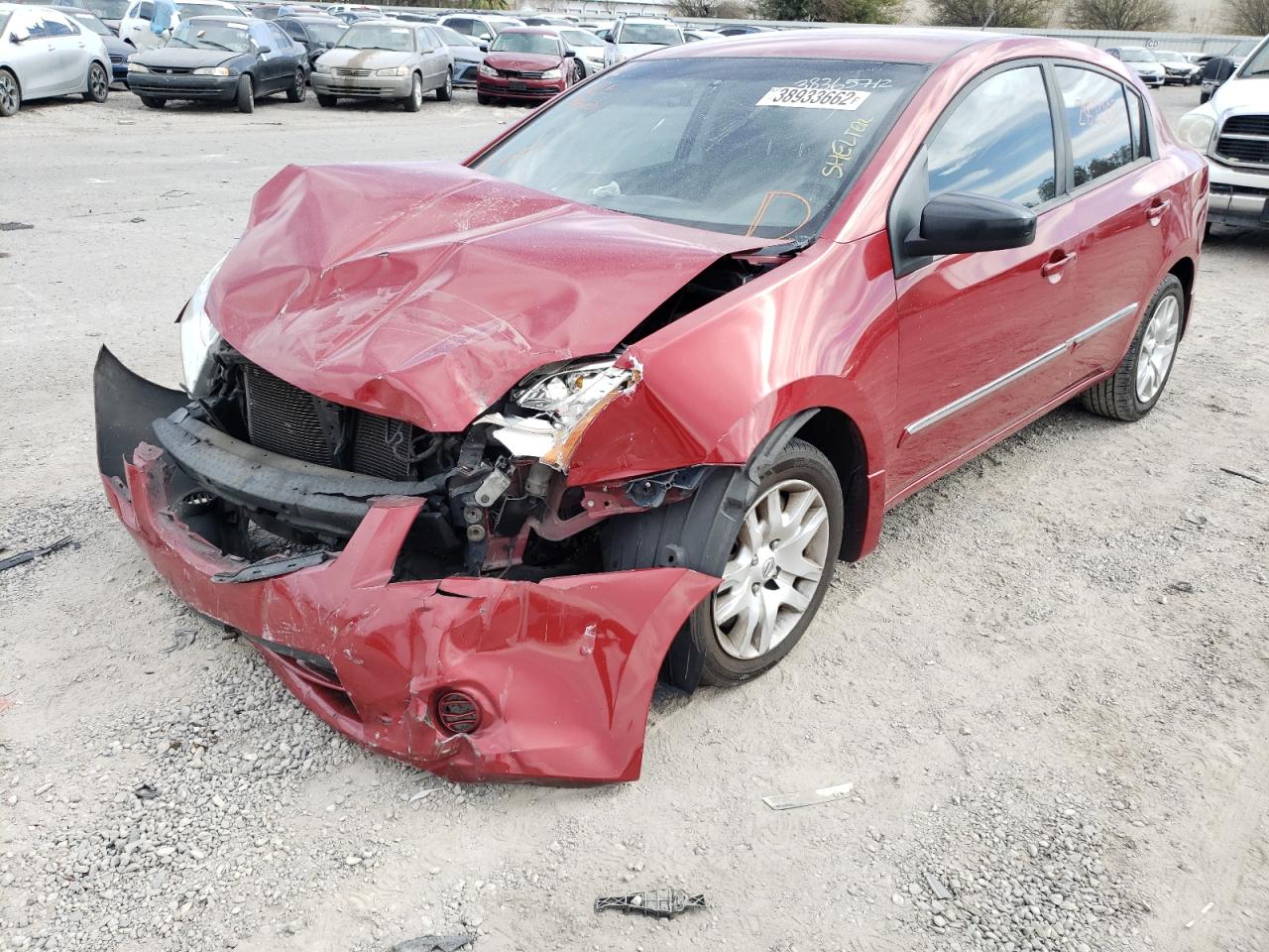Photo 2 from auction – 2010 NISSAN SENTRA 2.0 with VIN 3N1AB6AP6AL718446