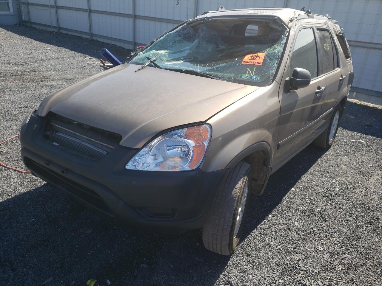 Photo 2 from auction – 2003 HONDA CR-V EX with VIN SHSRD78853U149890